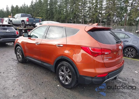 2015 Hyundai Santa Fe Sport 2.4L from USA, damaged, VIN 5XYZTDLB1FG253530